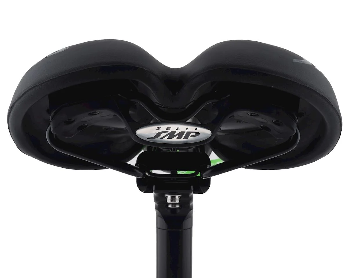 Selle SMP Martin Gel Touring Saddle (Black) (Steel Rails) (M) (218mm)